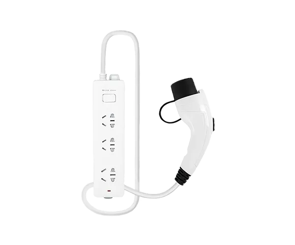 10/16A V2L EV-laadkabel + 2-voudige stekkerstrip